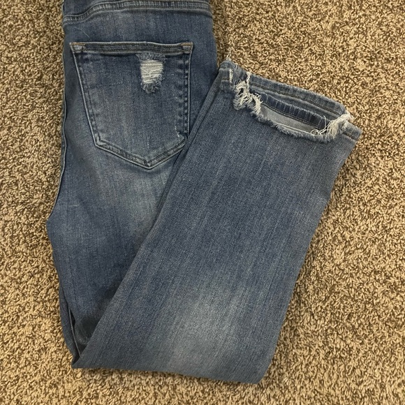 Risen OG Distressed Straight Leg Denim - Picture 3 of 3